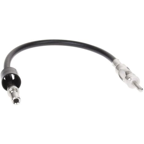 Adaptateur Antenne autoradio DIN 150 Ohm compatible avec Chrysler ap01 Chevrolet Ford ap07 Opel