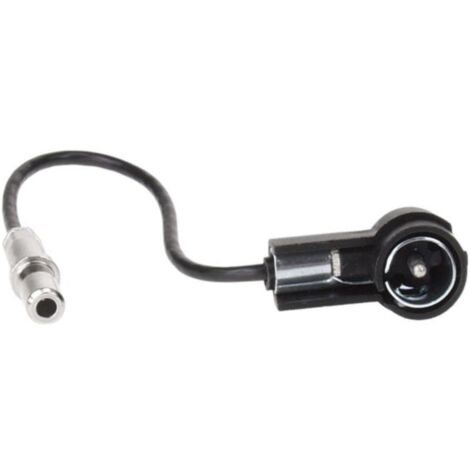 Adaptateur antenne autoradio ISO 150 Ohm compatible avec Chrysler ap01 Chevrolet Opel GT Mustang ap07