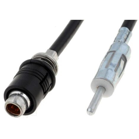 Adaptateur Antenne DIN 1m compatible avec VW Polo ap00