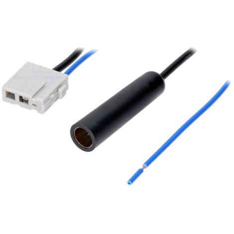 Adaptateur Antenne DIN F compatible avec Nissan Almera Juke Navara Pathfinder Qashqai Tiida Versa X-Trail