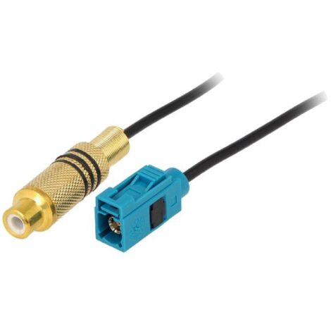 Adaptateur Antenne Fakra F RCA F - 0.25m - compatible avec Ford Mercedes