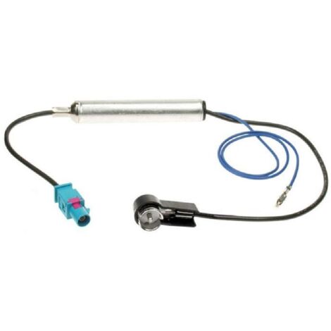 Adaptateur Antenne Fakra M ISO M compatible avec BMW Audi Citroen Peugeot Seat Skoda VW Fiat Mercedes