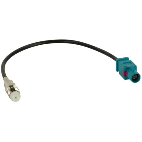 Adaptateur antenne Fakra Z Male vers FME Femelle 50 cm LEONI ROKA