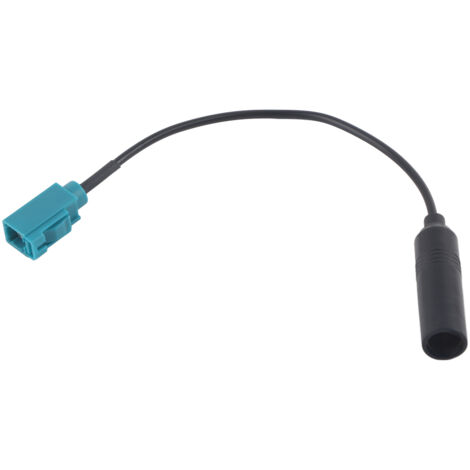 Adaptateur Antenne Radio Auto pour Autoradio CD Player avec Câble ISO Convertisseur