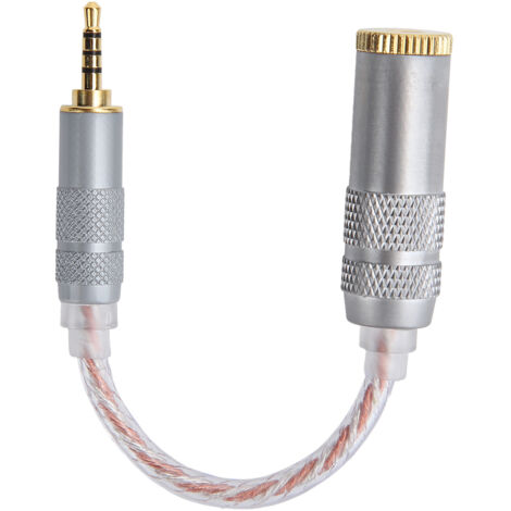 Adaptateur audio 2.5mm mâle vers 4.4mm femelle pour casque HiFiman, connexion équilibrée ZX300A
