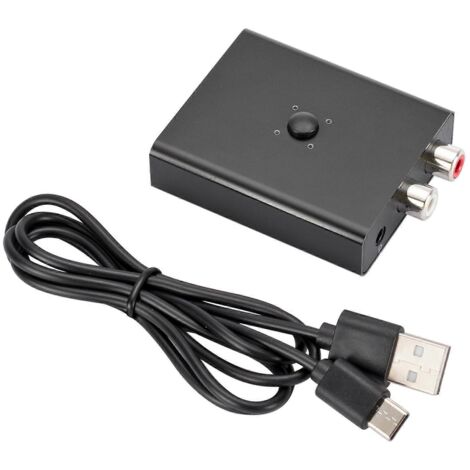 Adaptateur Audio Bluetooth 5.0 Récepteur sans Fil pour Enceintes avec Prise Jack 3.5mm