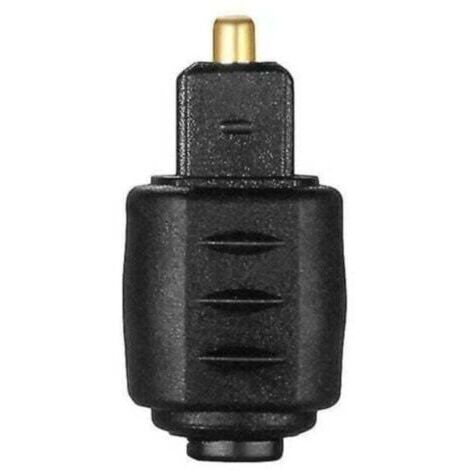Adaptateur audio optique pratique prise jack femelle 3,5 mm vers numérique