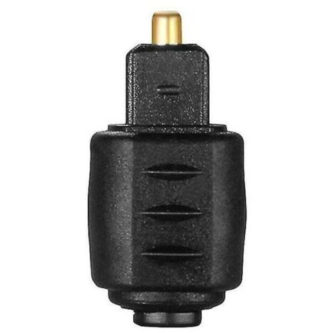 Adaptateur audio optique pratique prise jack femelle 3,5 mm vers numérique