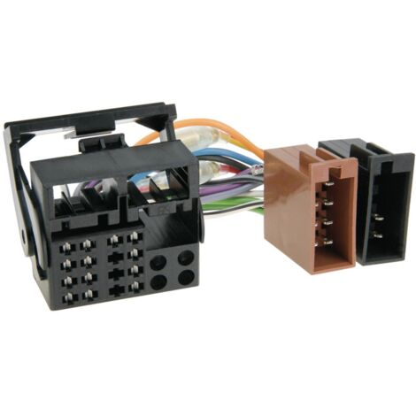 Adaptateur autoradio Fakra compatible avec BMW Land Rover et Rover vers ISO