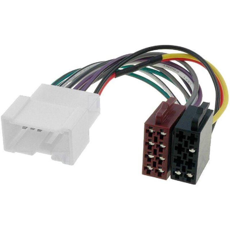 Adaptateur autoradio iso AI66B compatible avec Dacia Duster Renault Koleos ap11