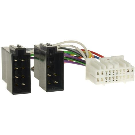 Adaptateur Autoradio vers ISO compatible avec Honda Acura Fiat Nissan Opel Suzuki