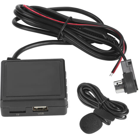Adaptateur AUX Bluetooth pour Autoradio  USB, 3.5 mm  Compatible Alpine, JVC (KSU58, PD100, U57, U29)