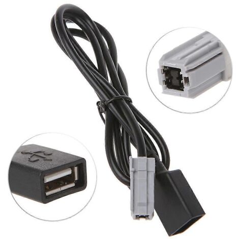 Adaptateur auxiliaire/multimédia vers USB pour voiture EZ Verso Camry