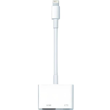 Adaptateur AV Numérique - Apple - iPad/iPod - HDMI - Mâle Dock Lightning - Blanc