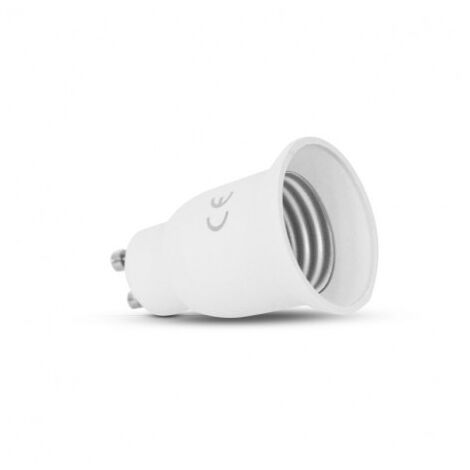 ADAPTATEUR BASE CULOT GU10 VERS E27