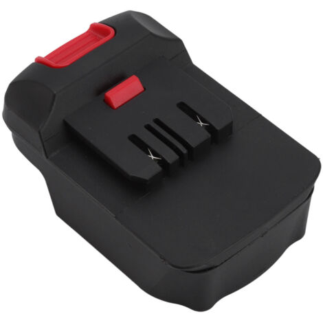 Adaptateur Batterie Q M 18V à 20V pour Outils Électriques Bois ABS 115g 11x7x4.5cm