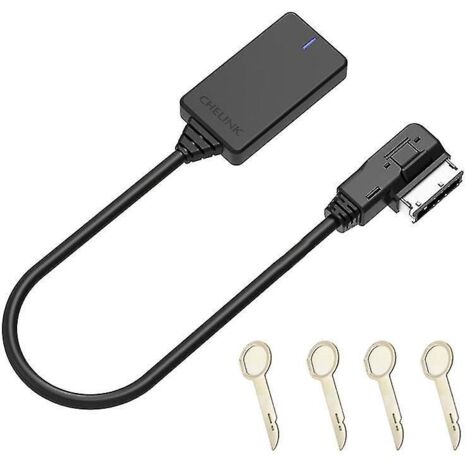 Adaptateur Bluetooth auxiliaire sans fil MMI pour audio et musique en voiture (Bluetooth) pour A3 A4 B8 B6 Q5 A5 A7 R7 S5--