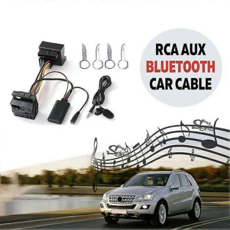 Adaptateur Bluetooth pour autoradio Fiesta Focus Mondeo Kuga 6000cd (streaming musical)