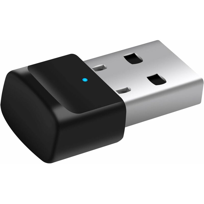 Adaptateur Bluetooth pour pc, clé usb Bluetooth 5.0 Plug and Play, clé Bluetooth pour ordinateur de bureau, ordinateur portable, casque,