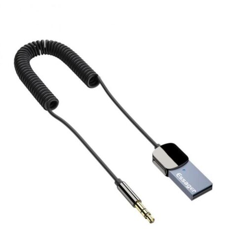 Adaptateur Bluetooth - - Récepteur 5.0 - 3.5mm Jack Aux - USB - Noir