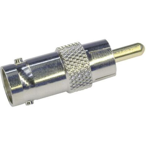 Adaptateur BNC Telegärtner 100023681 BNC femelle - Cinch-RCA mâle 1 pc(s) V076571