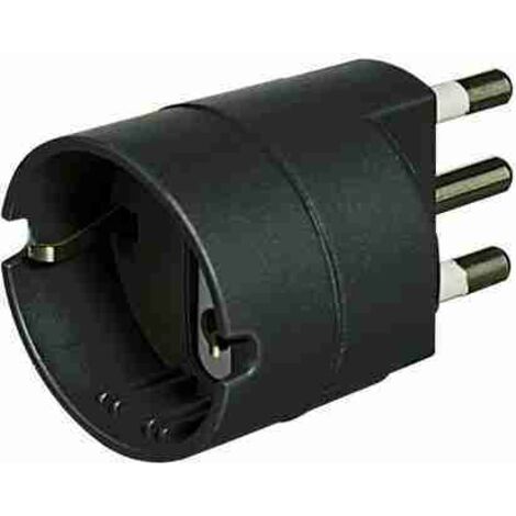 Adaptateur BTIS3624GE avec prise 2P+T 16A et douille allemande - anthracite
