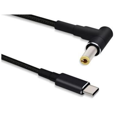 Adaptateur câble Microconnect usbc-DC-5A-12V 5,52,5 Noir