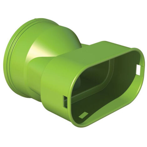 Adaptateur caisson pour réseaux de ventilation Clip & Go - Étanchéité immédiate - Atlantic