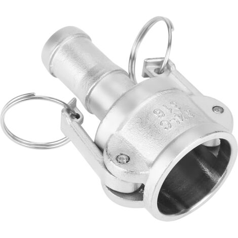 Adaptateur Camlock Acier Inoxydable 316 Type C Femelle x Mâle DN20 G3/4