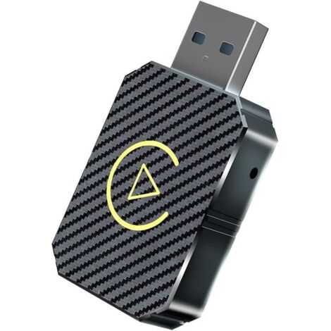 Adaptateur Carplay sans fil et Android Auto 2 en 1 – Installation Plug and Play – Matériaux durables pour connexion fluide