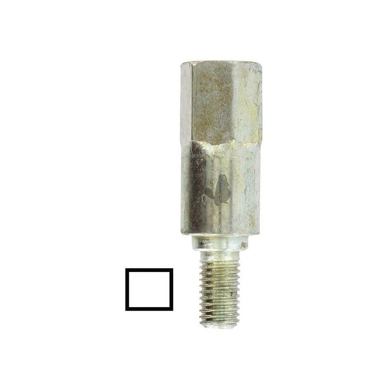 Adaptateur carré 6 mm Renvoi d'angle débroussailleuse universel