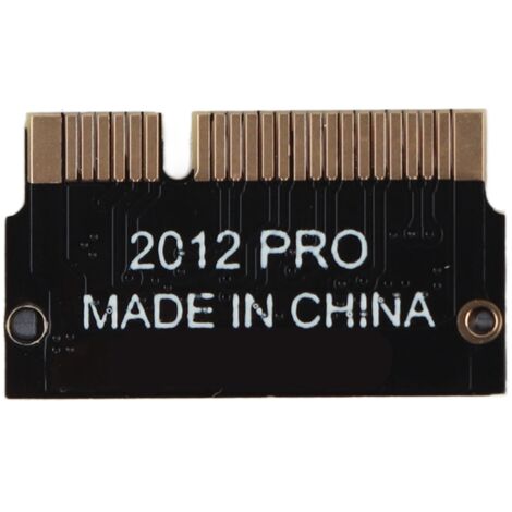 Adaptateur Carte SSD M.2 NGFF pour MacBook Pro A1425 A1398 2012, Carte de Conversion et Montage