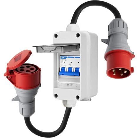 Adaptateur CEE 32 A vers 16 A avec disjoncteur