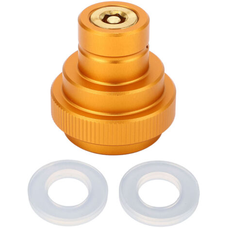 Adaptateur CO2 pour Soda TR21 4 Filet Mâle - Connecteur pour Cylindre Soda Stream Terra Gold Orange