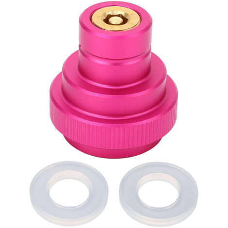 Adaptateur CO2 TR21 4 filets mâles pour cylindre à eau gazeuse, raccord pour machine à soda Terra Pink