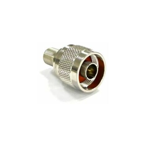 Adaptateur coaxial RS PRO N Mâle vers Type F Femelle, Droit, , 50O, 300MHz ( Prix pour 1 )