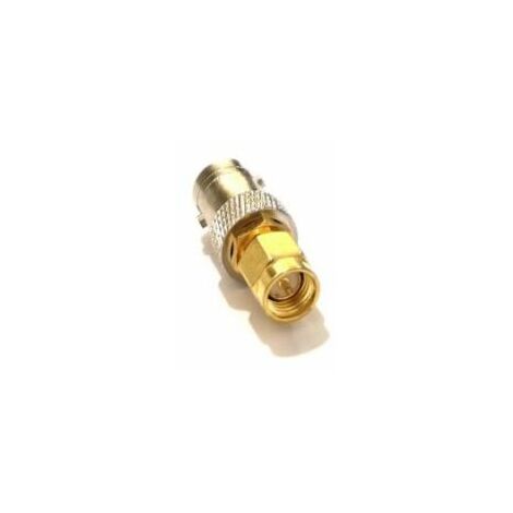 Adaptateur coaxial RS PRO SMA Mâle vers BNC Femelle, Droit, , 50O, 4GHz ( Prix pour 1 )