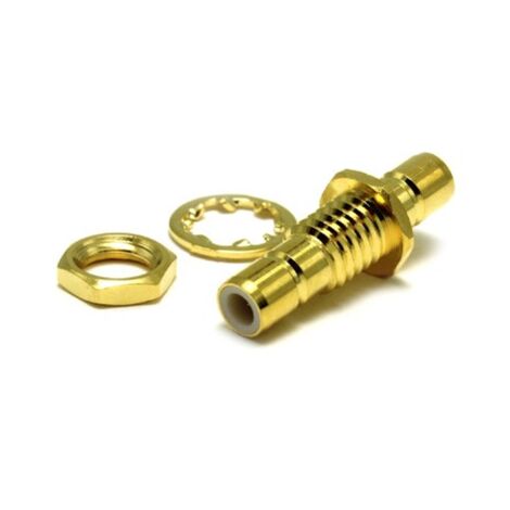 Adaptateur coaxial RS PRO SMB Embase vers SMB Embase, Droit, 50O 4GHz ( Prix pour 1 )