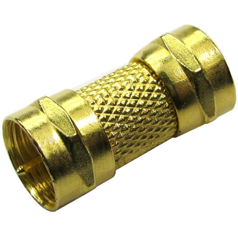 Adaptateur coaxial RS PRO Type F Mâle vers Type F Mâle, Droit ( Prix pour 1 )