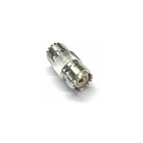 Adaptateur coaxial RS PRO UHF Prise vers UHF Prise, Droit, , 50O, 300MHz ( Prix pour 1 )