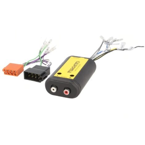 Adaptateur compatible avec ajout amplificateur sur systeme origine - ISO 2 canaux et Remote