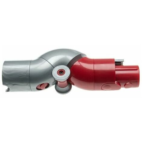 Adaptateur compatible avec Dyson V8 Carbon fibre, V8 Fluffy +, V8 Motorhead, V8 Origin, V8 Parquet aspirateur - gris / rouge