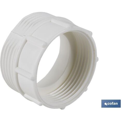 Adaptateur Convertisseur 1 1/2 mâle - 1 1/4 femelle  Pour appliquer au tube flexible  Accessoire de Plomberie