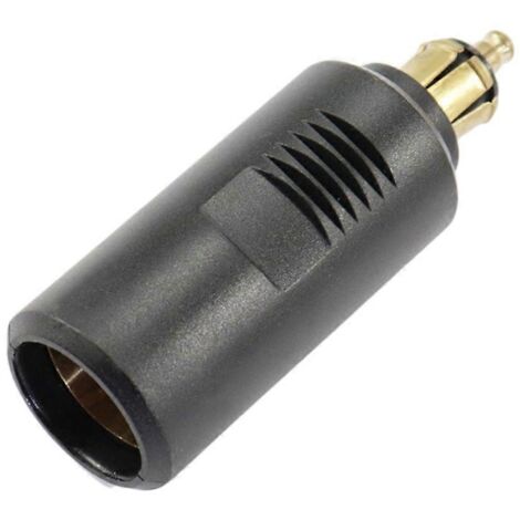 Adaptateur convertisseur allume-cigare femelle à prise courte DC12V-24V UE