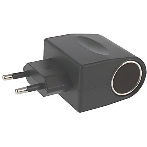 Adaptateur Convertisseur Allume Cigare vers Secteu