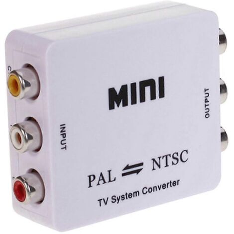 Adaptateur convertisseur/commutateur bidirectionnel PAL/NTSC/SECAM vers PAL/NTSC - Bon état