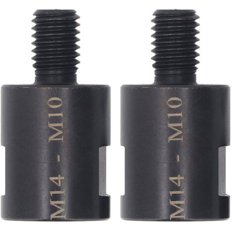 Adaptateur convertisseur de meuleuse d'angle CVR en acier, connecteur d'interface femelle à mâle M14 M10 2 pièces