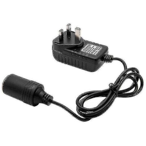 Adaptateur/convertisseur de prise allume-cigare portable 220 V vers 12 V pour voiture (2024) - Pièces A