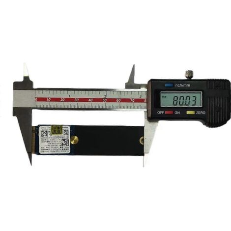 Adaptateur convertisseur de rack d'extension de grande taille 2242 à 2280 m.2