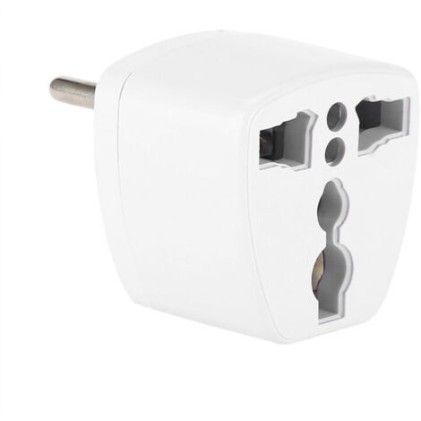 Adaptateur convertisseur de tension 55-60 Hz, transformateur élévateur 100 W — 100 V/110 V/120 V vers 220 V/240 V — Adaptateur de voyage (SJ00970) Spécification : Fiche UE 4,8 mm